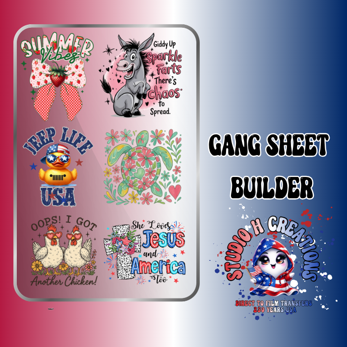 Gang Sheet