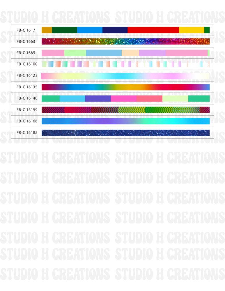 Template for Spangles 1 color option.