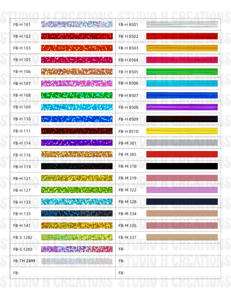Template for Spangles 1 color option.