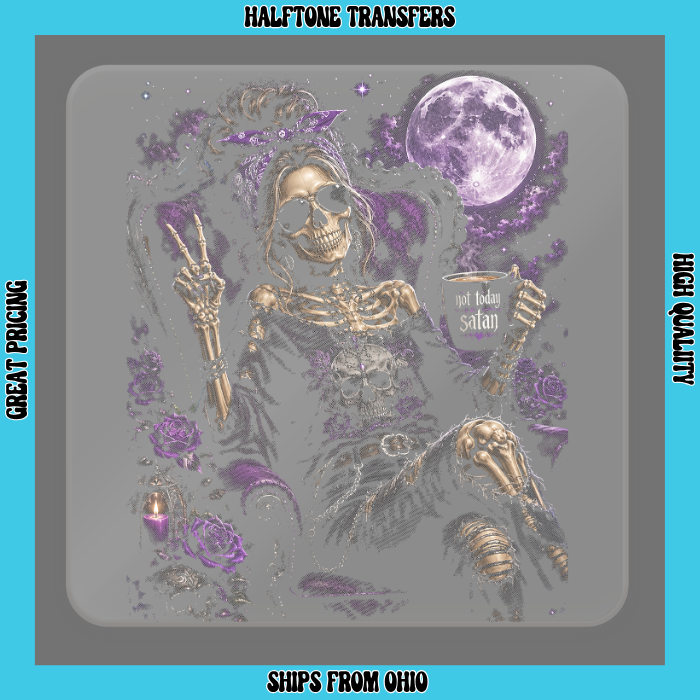 Template DTF Transfer/Apparel for Halftone Images