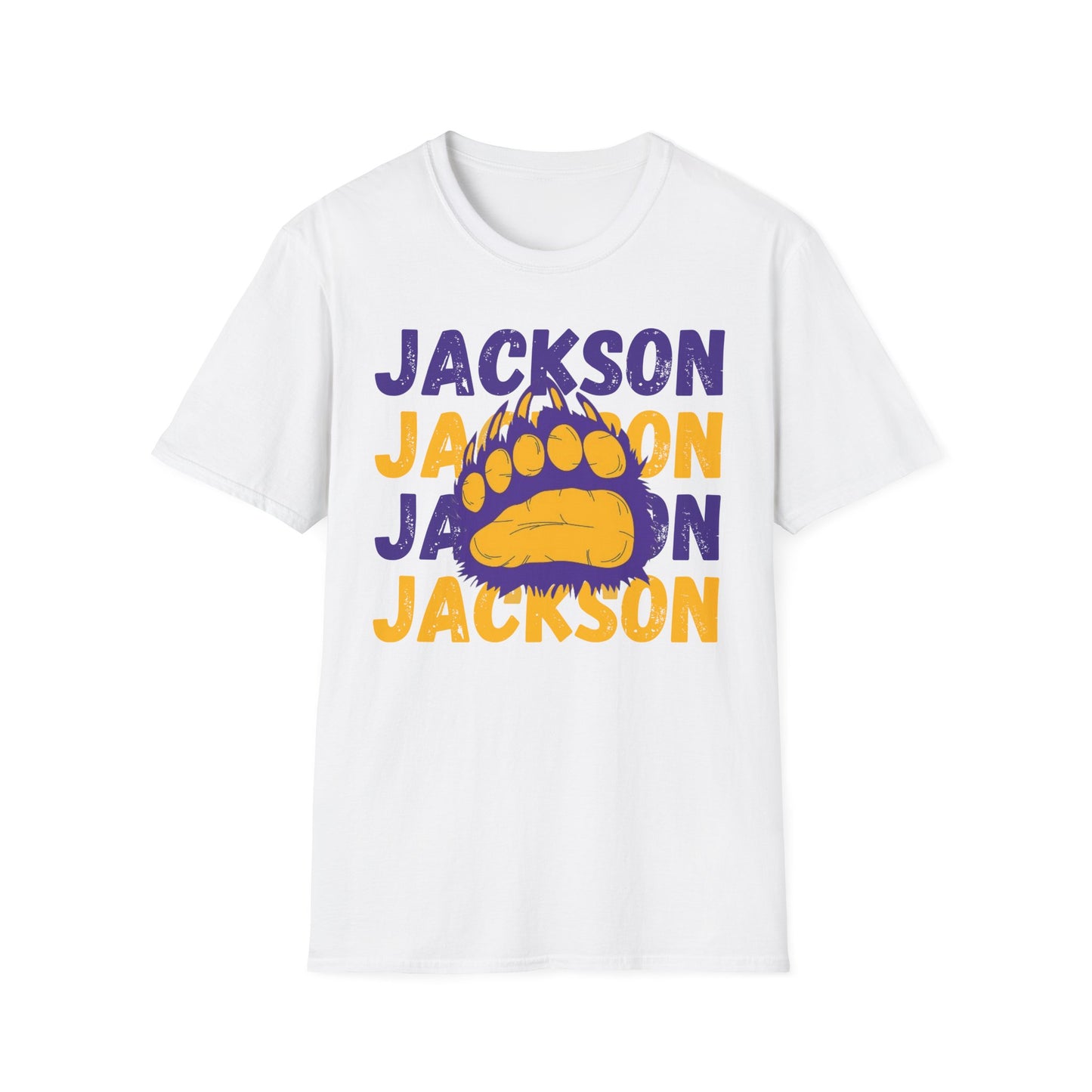 Jackson Paw Print Repeat T-Shirt