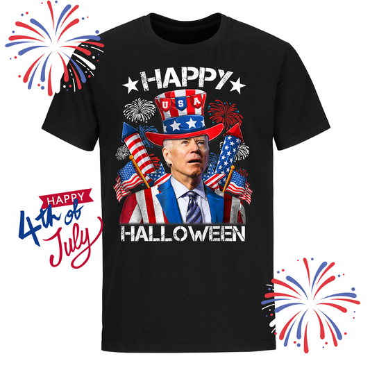 Happy Halloween Biden 4th of July Transfer 46