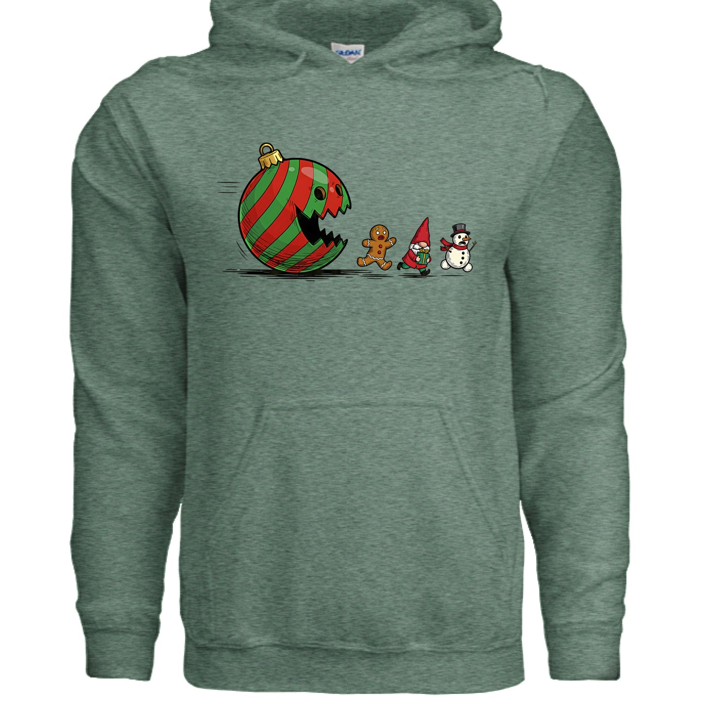 Heather Sport Dark Green - FRONT