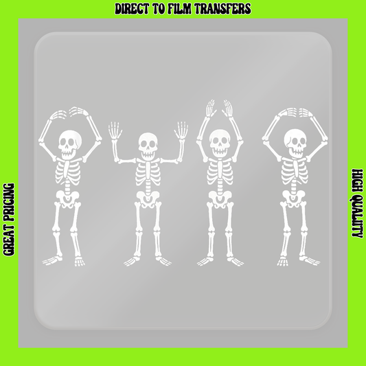O H I O Skeleton DTF Transfer Ready To Press